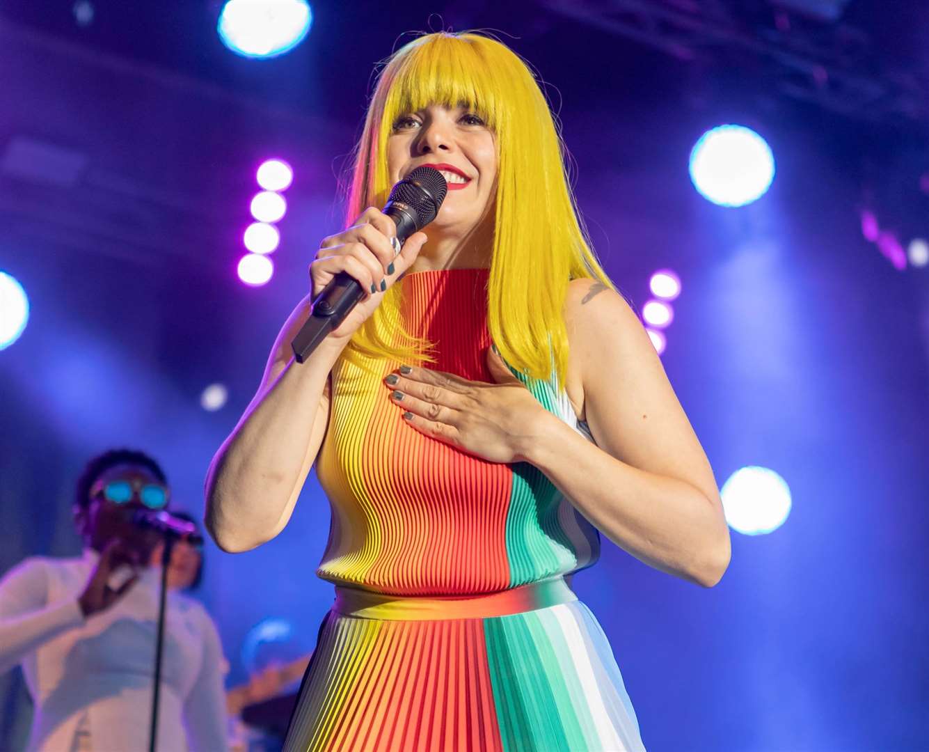 Paloma Faith at Bedgebury Pinetum last year. Picture: Fraser Allen