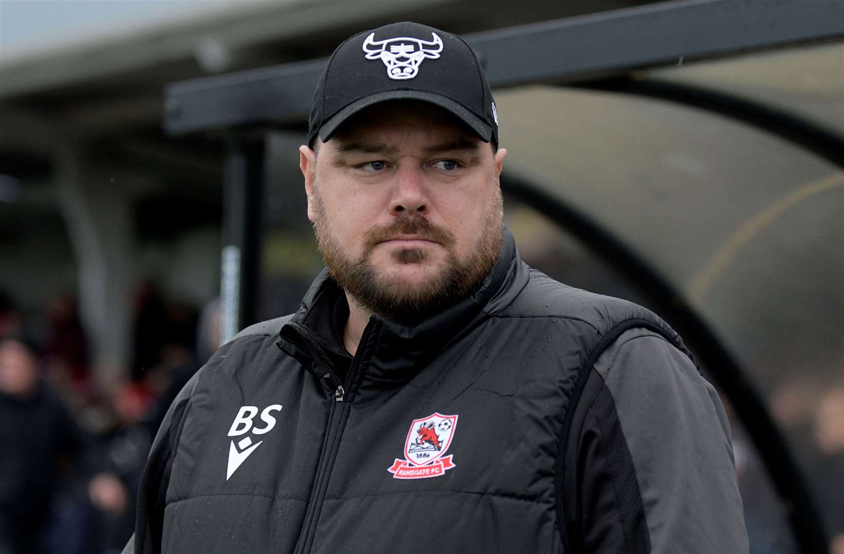 Ramsgate manager Ben Smith. Picture: Barry Goodwin