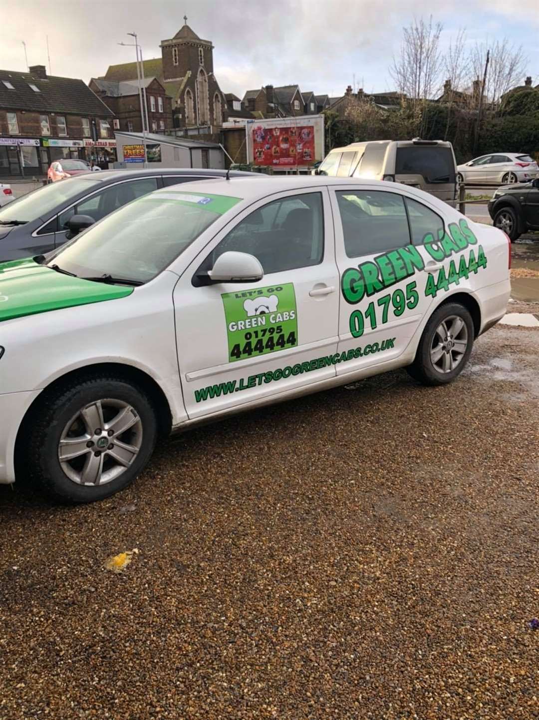 Staff at Let's Go Green Cabs in Sittingbourne have been abused by members of the public