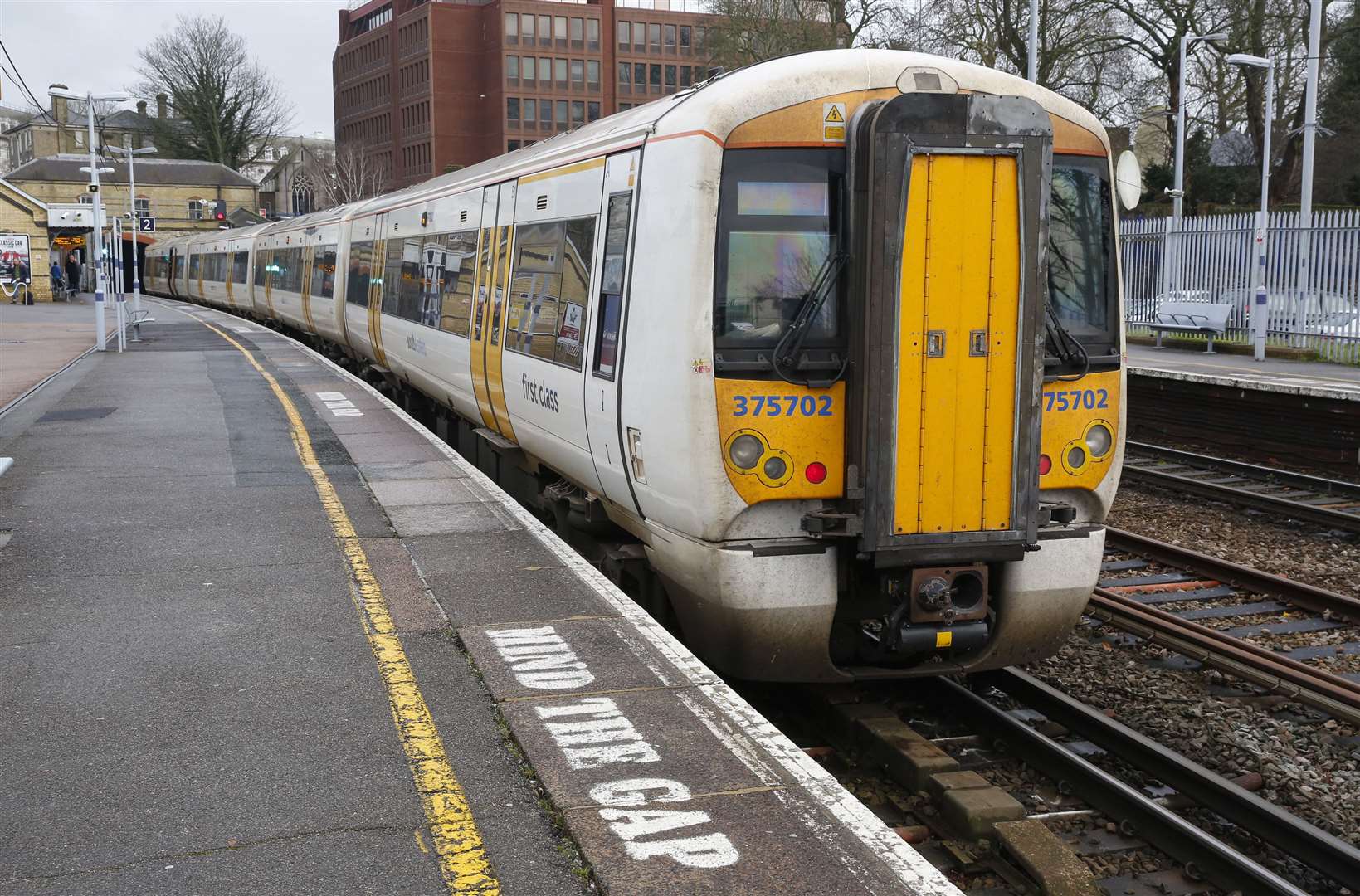 Services from Maidstone East train station are disrupted. Picture: Martin Apps