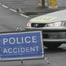 Police were called to the crash. Stock image.