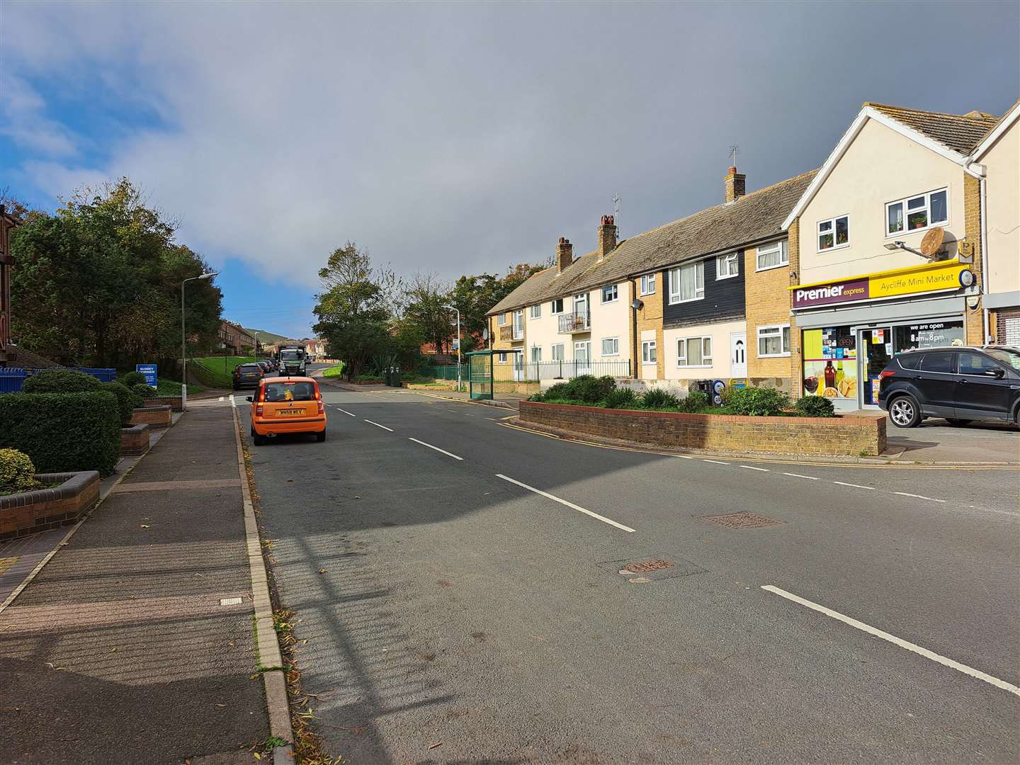 Old Folkestone Road, where the asylum seeker walked into a house