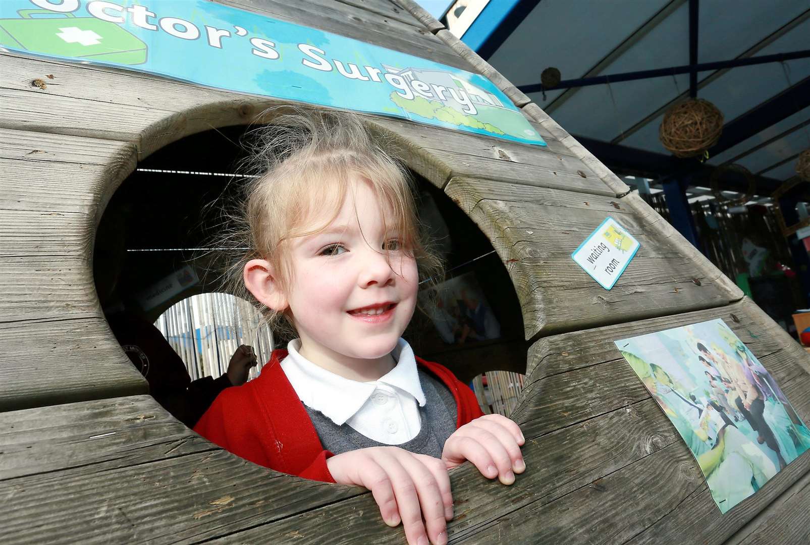 Pupil from Daffodil class at Westminster Primary School, Sheerness. Picture: Phil Lee