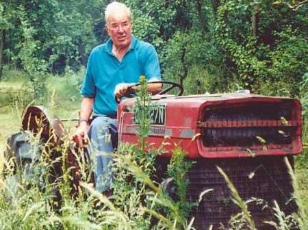 JOHN CASPELL: joined his father on the farm after leaving school