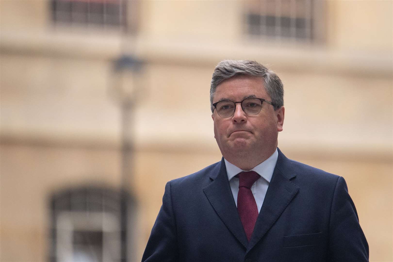 Justice Secretary Robert Buckland questioned the need for cameras in ministerial offices (Dominic Lipinski/PA)