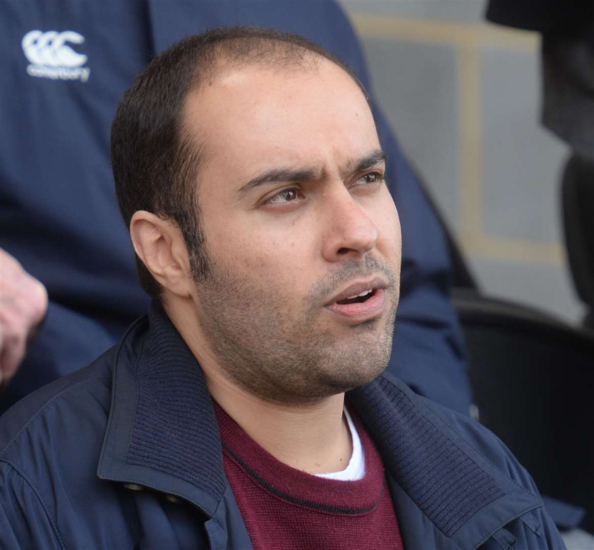 Ebbsfleet owner Dr Abdulla Al-Humaidi Picture: Chris Davey