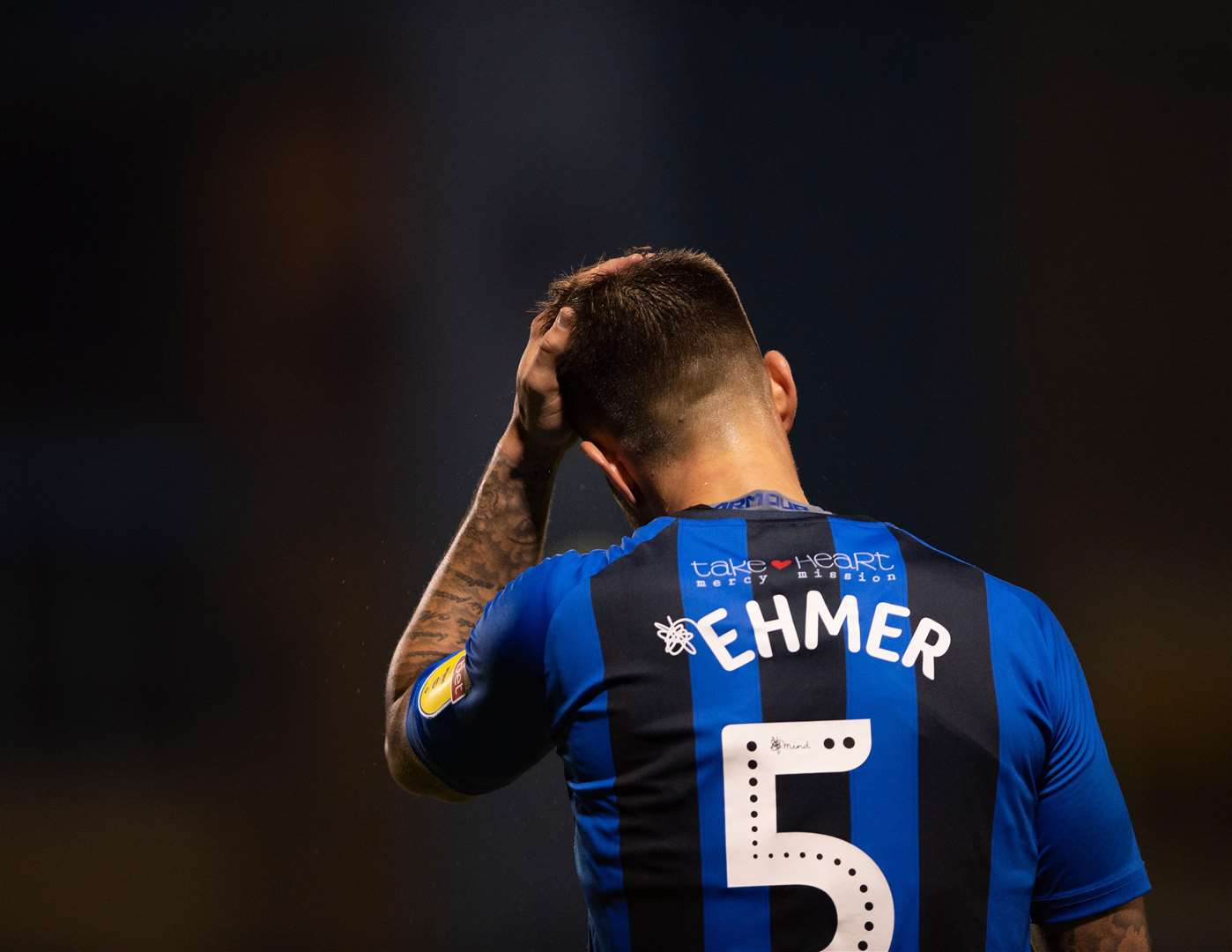 Gillingham defender Max Ehmer Picture: Ady Kerry