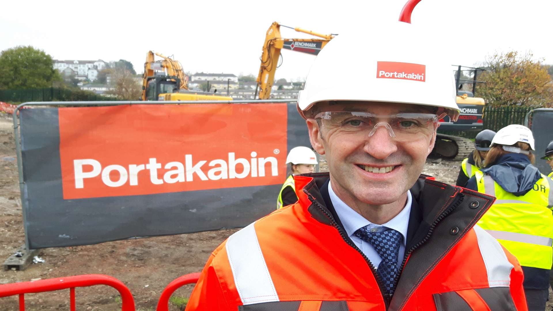 Andrew Simpkin, dead of project delivery for Portakabin, the firm building a new school at Priory Fields primary