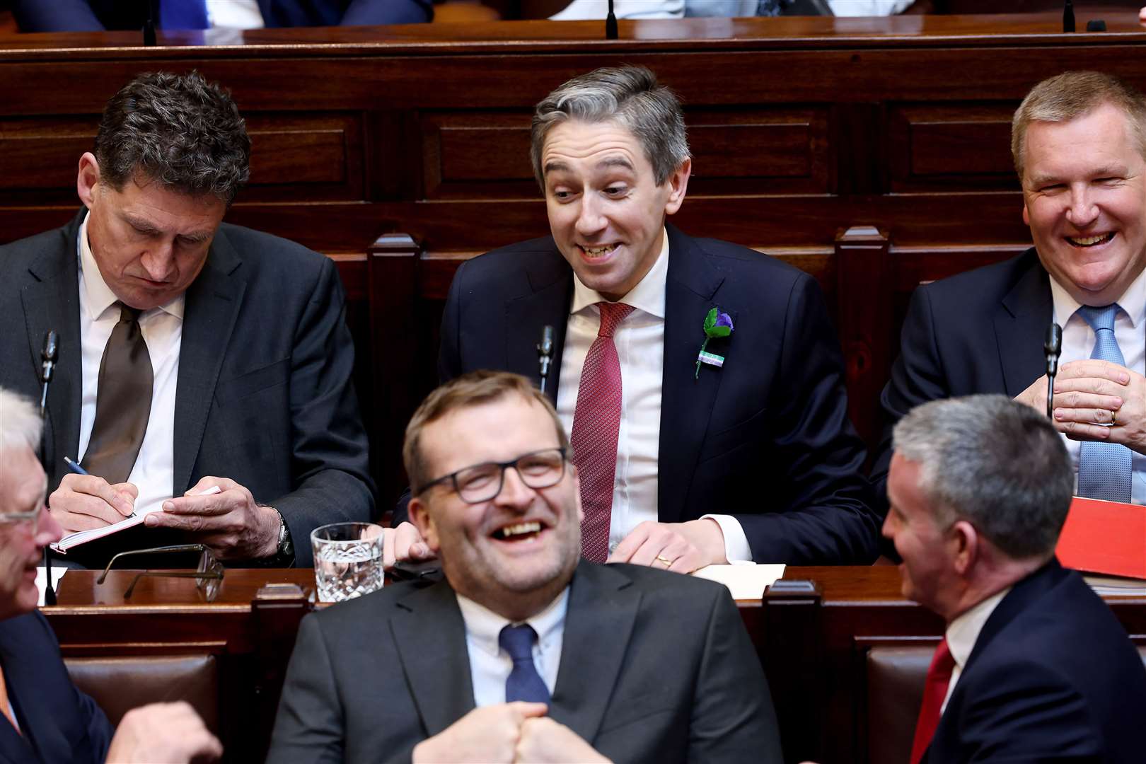 Simon Harris in the Dail Chamber (Maxwell Photography/PA)