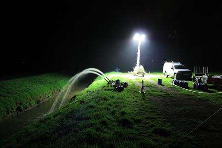 Environment Agency oxygenates the water at Tenterden after Southern Water sewage spill