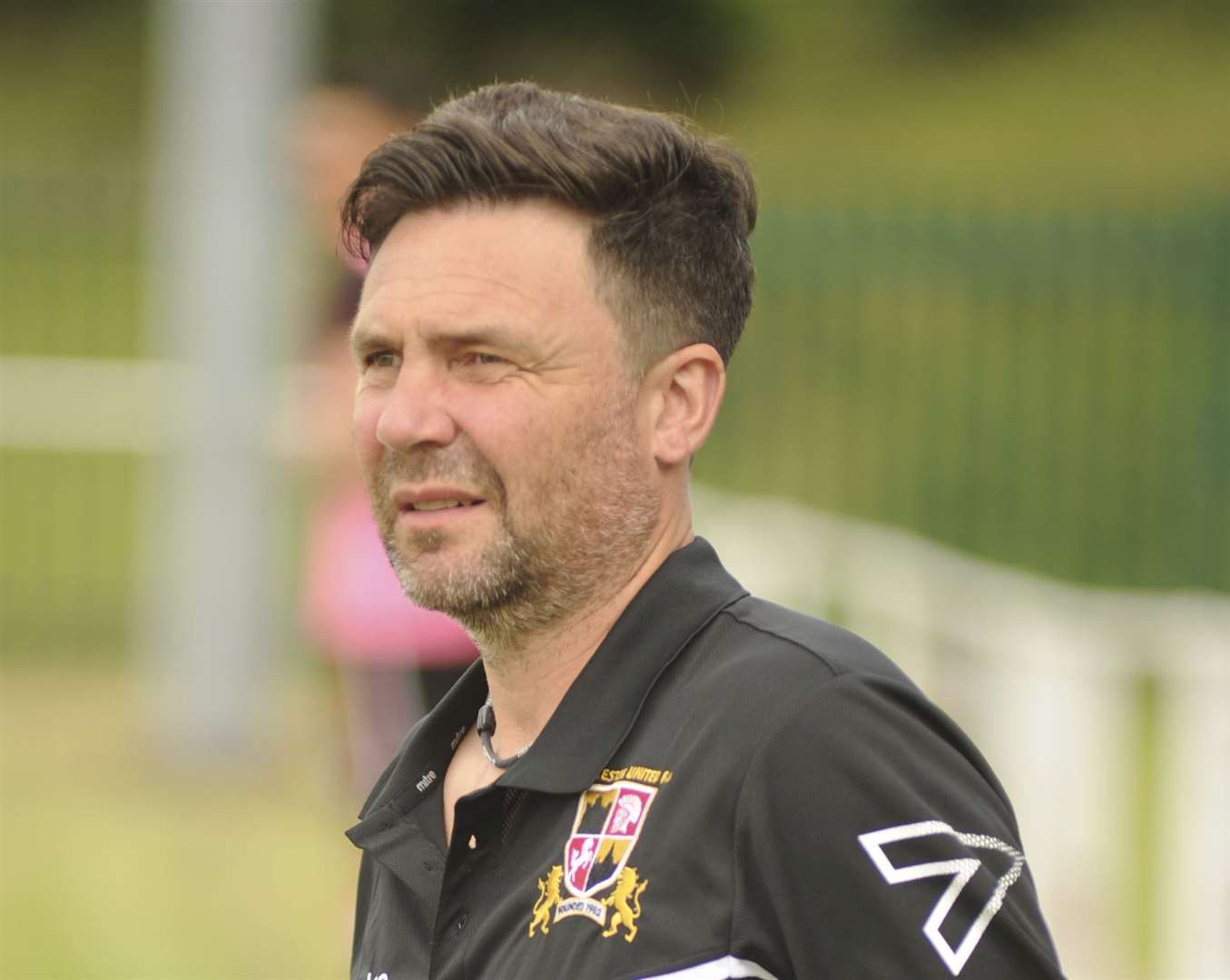 Rochester United manager Matt Hume. Picture: Steve Crispe