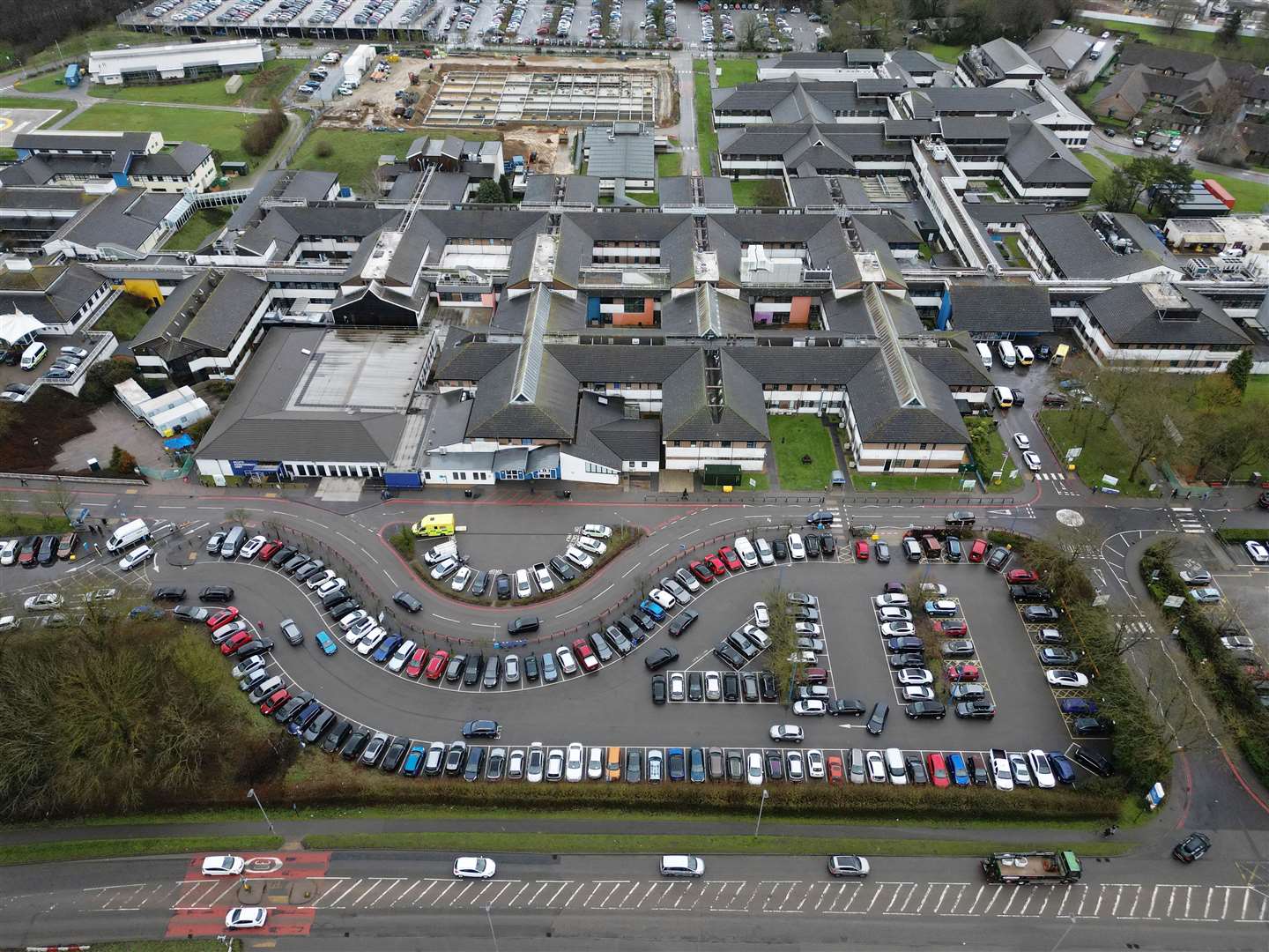 Maidstone Hospital car park. Picture: Barry Goodwin