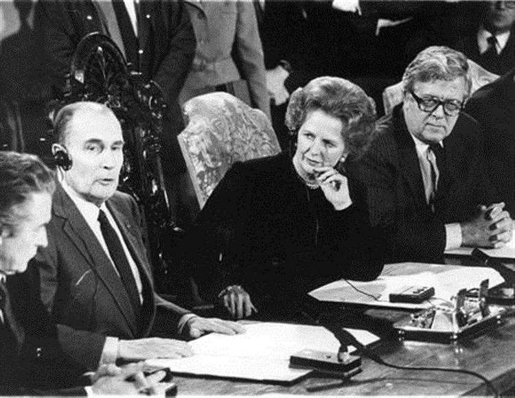 The deal to build the Channel Tunnel was signed by then Prime Minister Margaret Thatcher