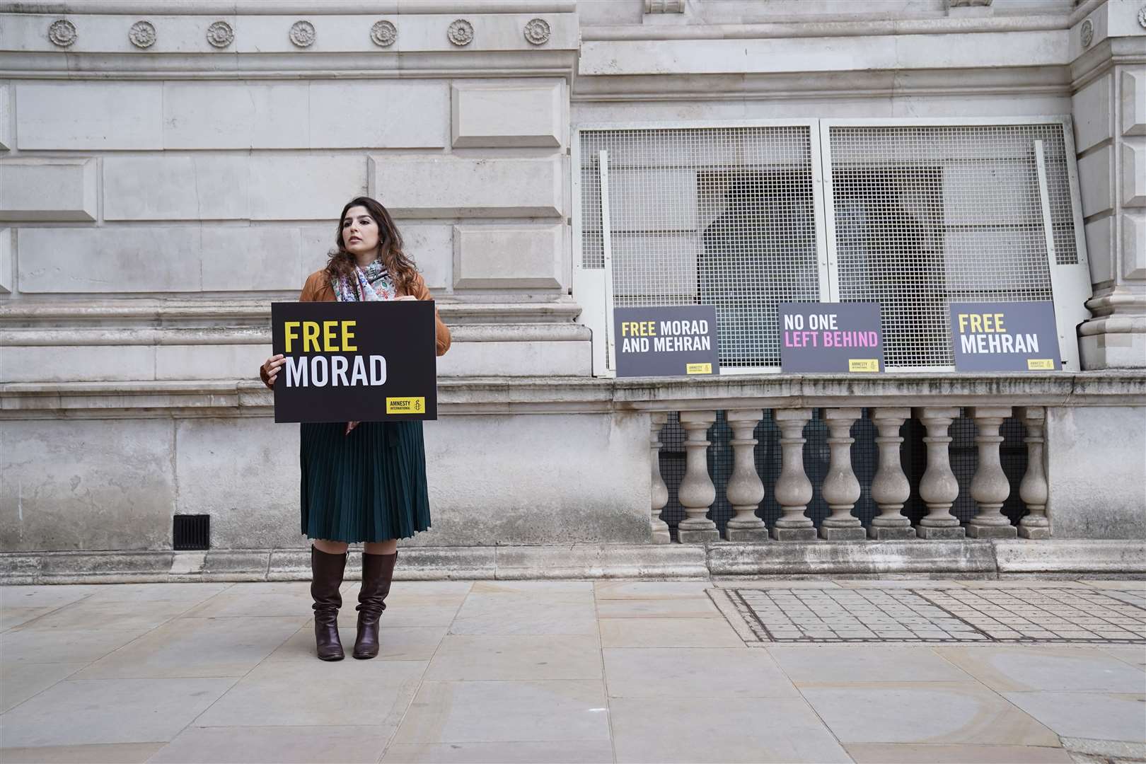 Roxanne Tahbaz said her mother had been placed under a travel ban by the Iranian authorities (Stefan Rousseau/PA)