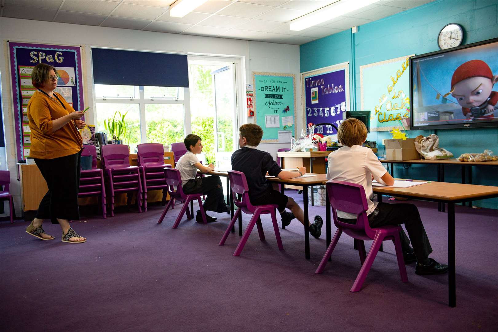 The committee warned of possible long-term or irreversible effects on children’s education (Jacob King/PA)