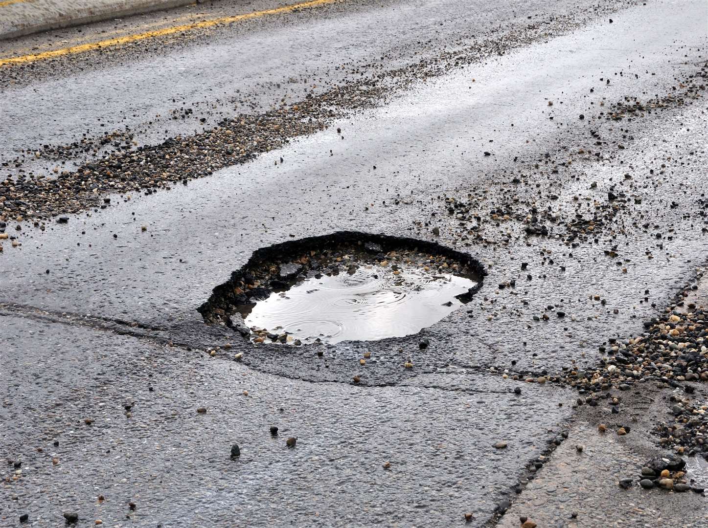 There is a huge backlog of road maintenance repairs