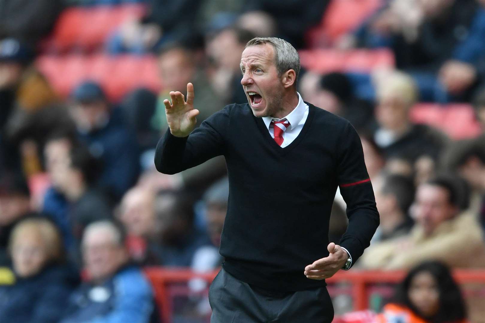 Charlton boss Lee Bowyer. Picture: Keith Gillard