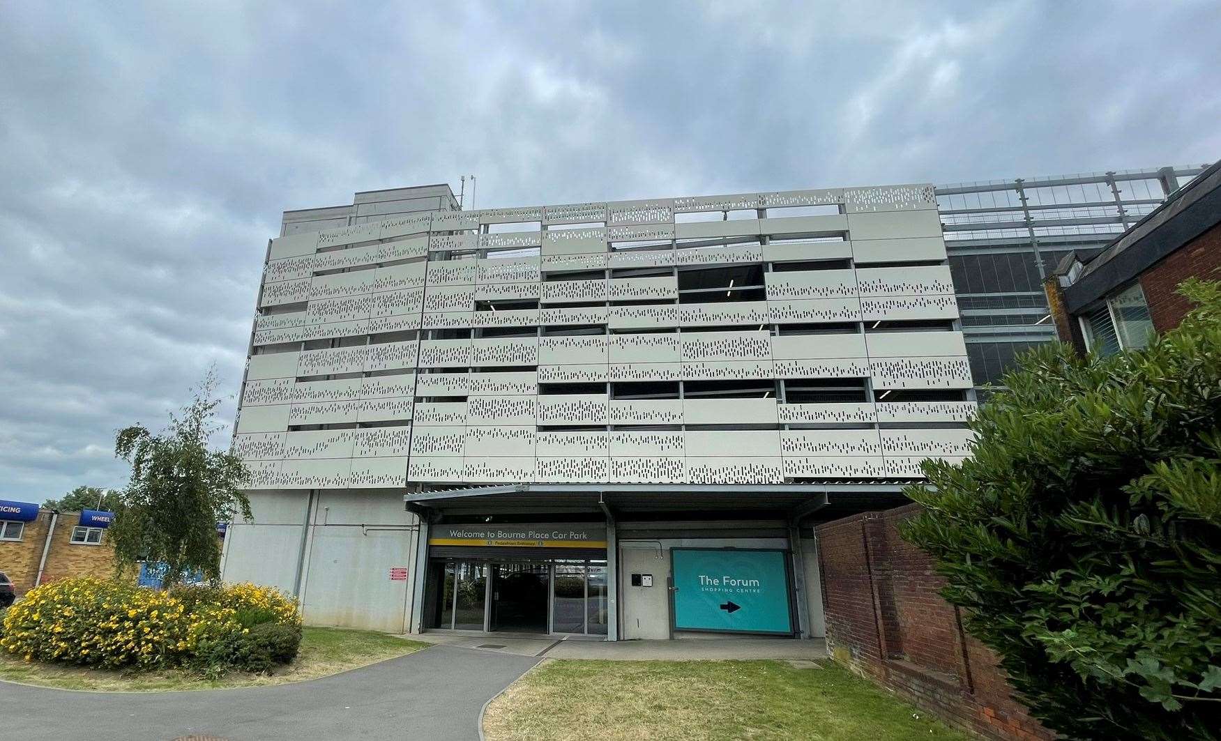 The multi-storey car park in Bourne Place, off of St Micheal's Road, Sittingbourne. Picture: Joe Crossley