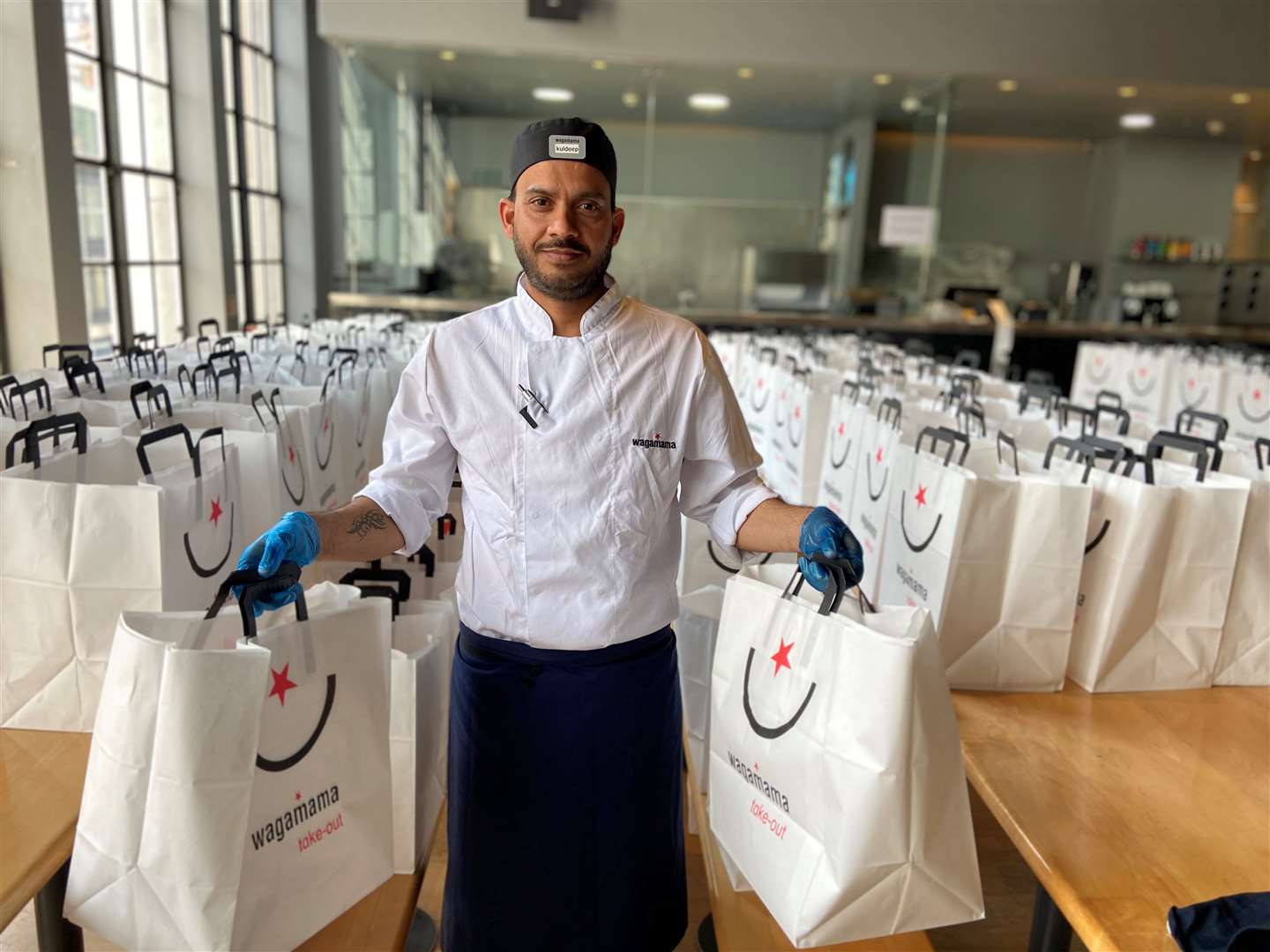 Wagamama has reopened 67 of its sites for delivery and collection (Wagamama/PA)