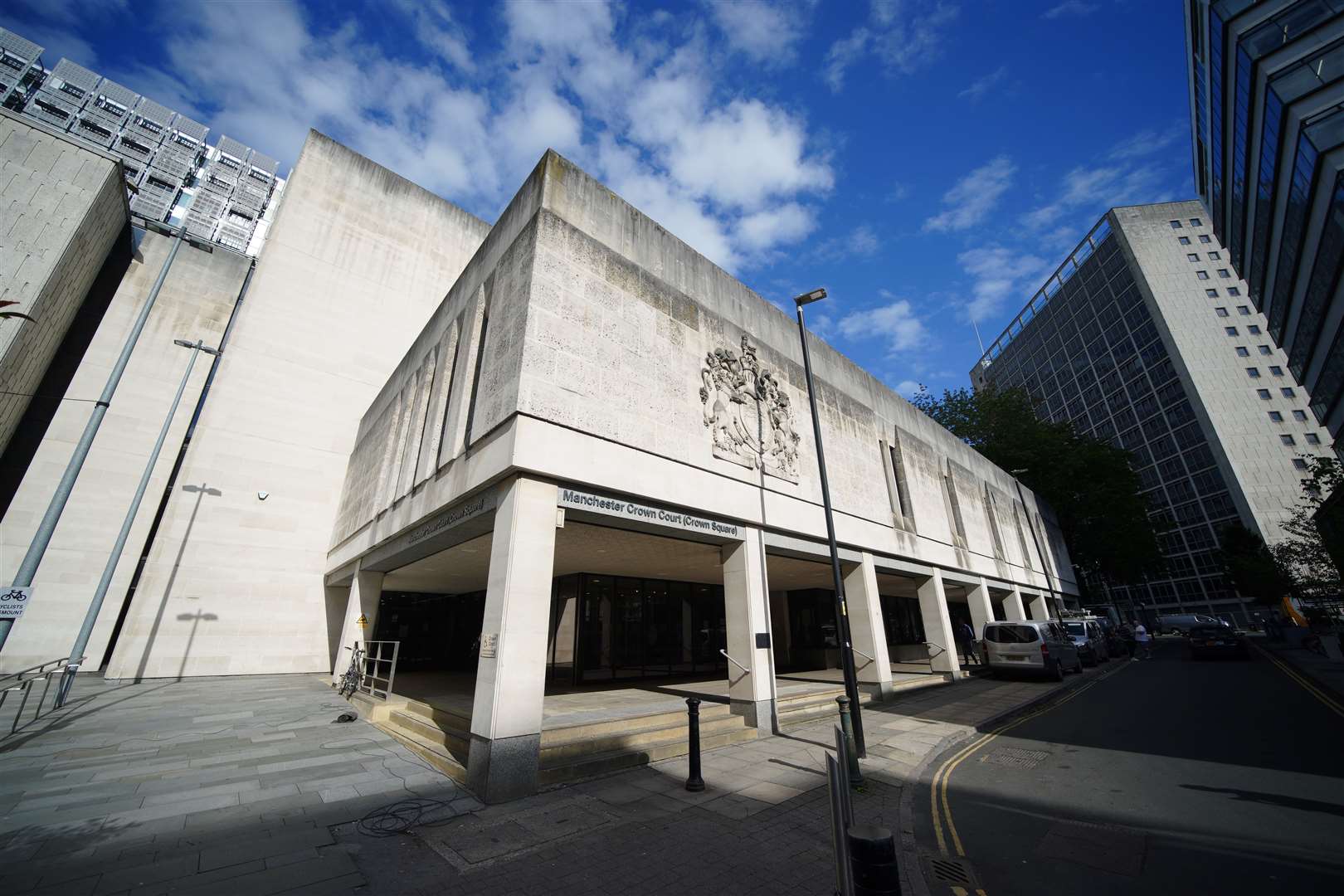 The trial was being held at Manchester Crown Court (Peter Byrne/PA)