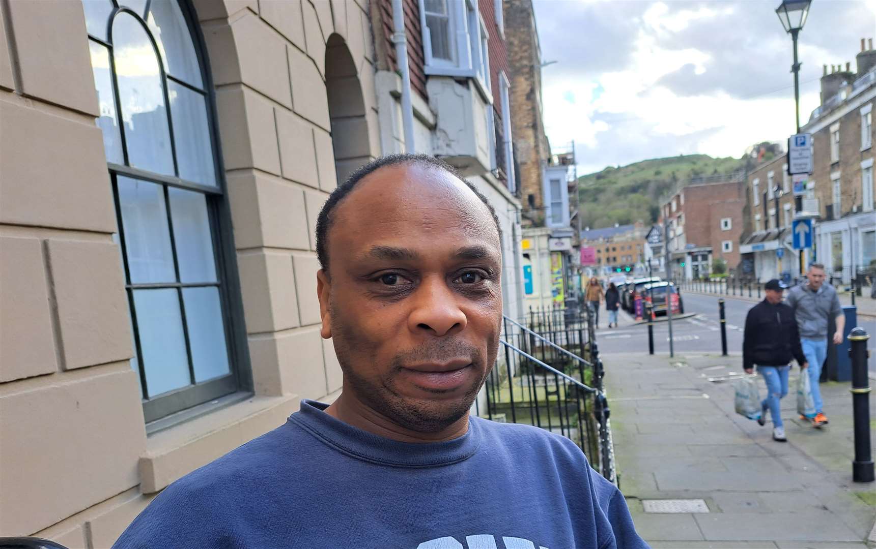 Resident Bayo Oduwole is against the planned HMO for Castle Street in Dover