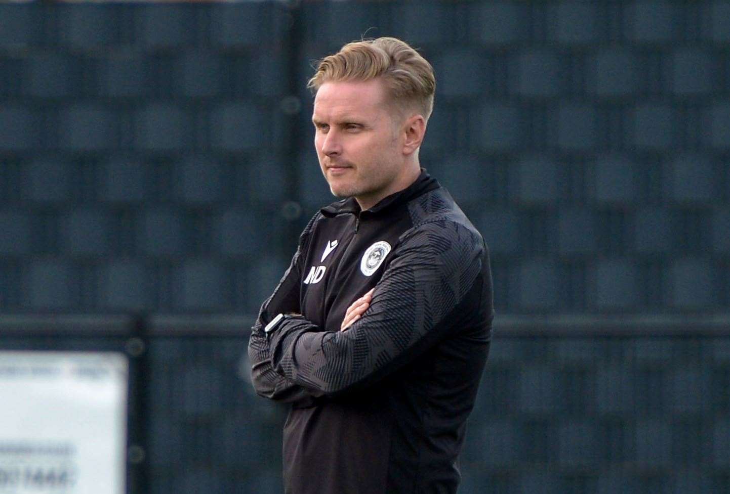 Hythe manager Nick Davis. Picture: Stuart Watson