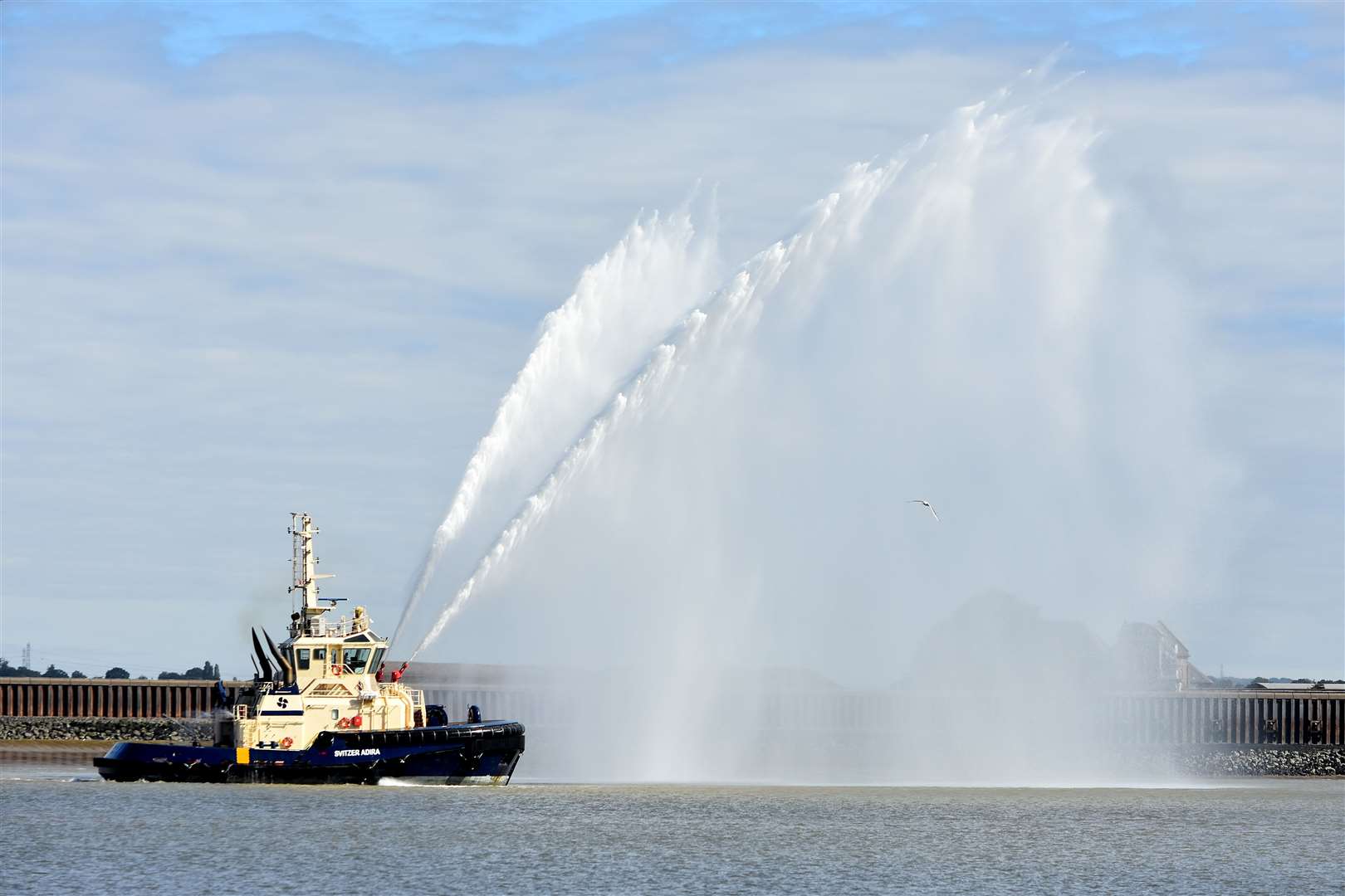 Gravesend waterfront display celebrates reaching £100,000 for dad Mark ...