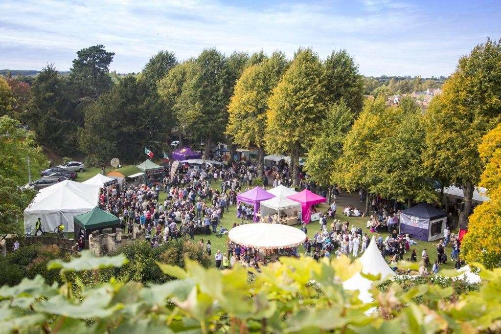 The Canterbury Food and Drink Festival is one of the district's biggest events