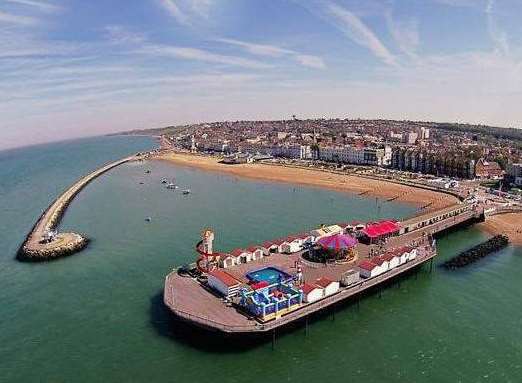 How Herne Bay's harbour and pier look today