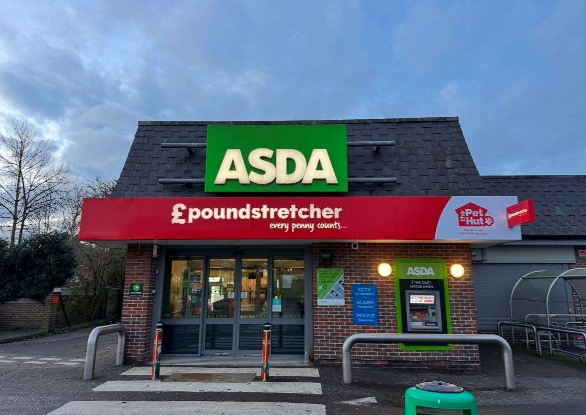 The new Poundstretcher in Strood High Street