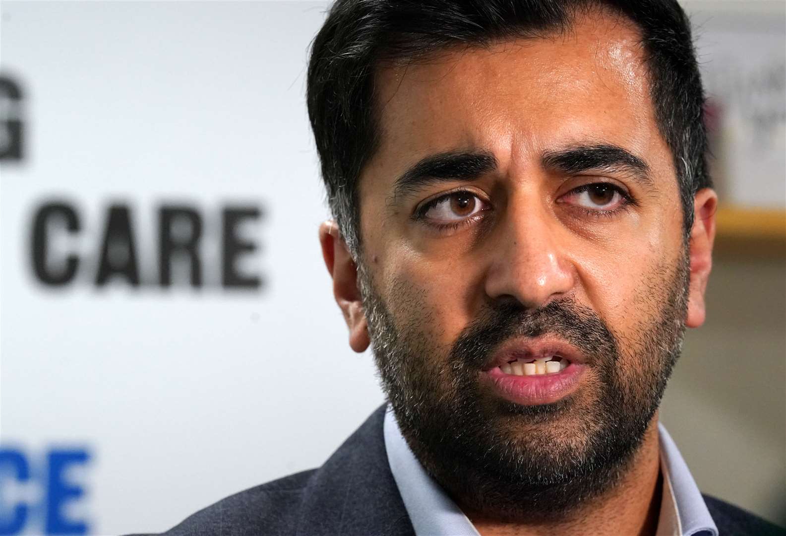 Scottish Health Secretary Humza Yousaf made a flat rate offer of £2,205 to NHS staff last month (Andrew Milligan/PA)