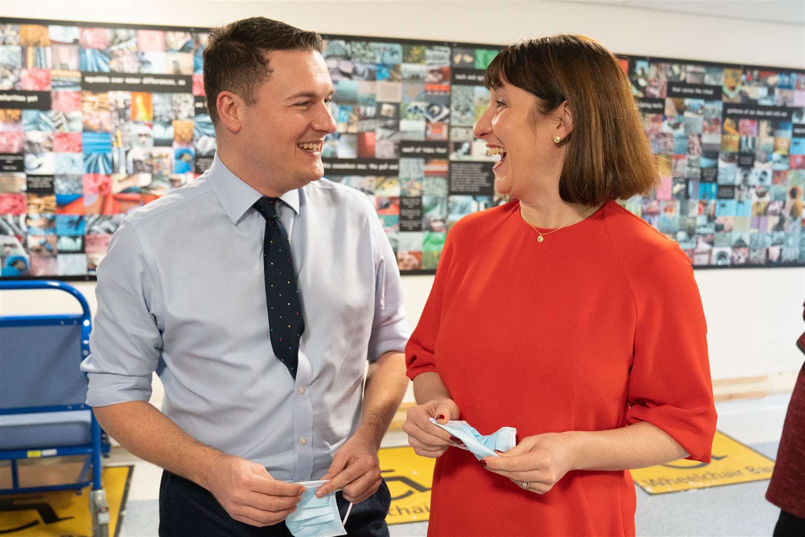 Chancellor Rachel Reeves and Health Secretary Wes Streeting (Stefan Rousseau/PA)