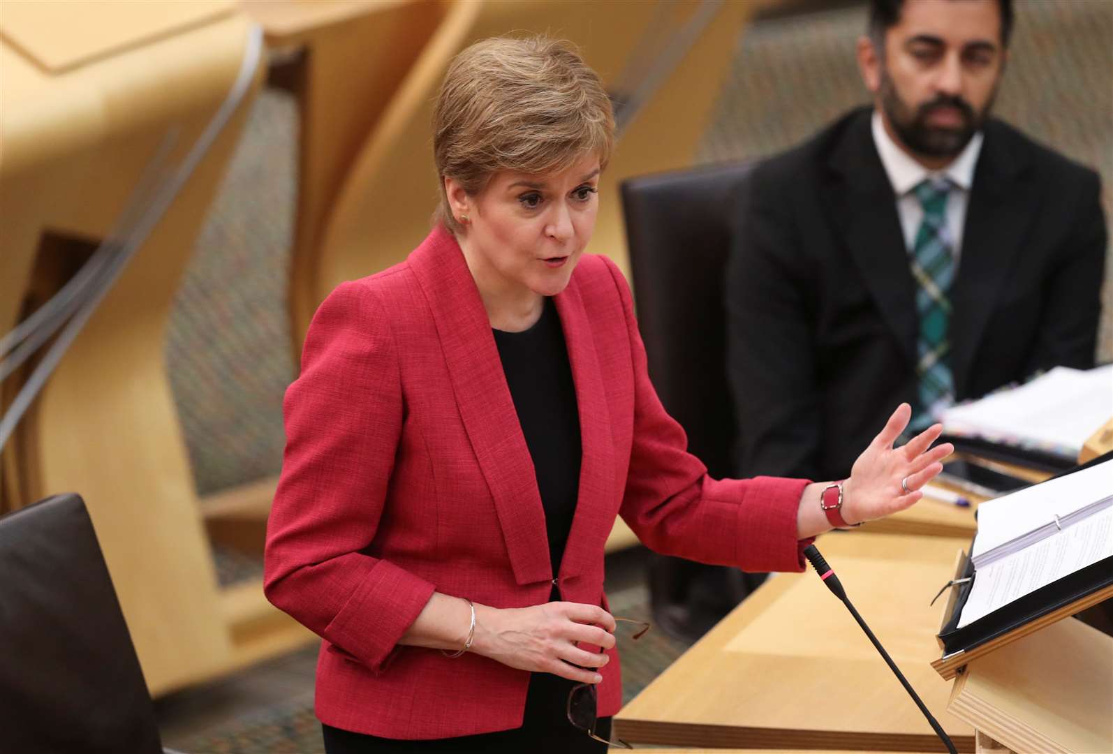 Nicola Sturgeon (Russell Cheyne/PA)