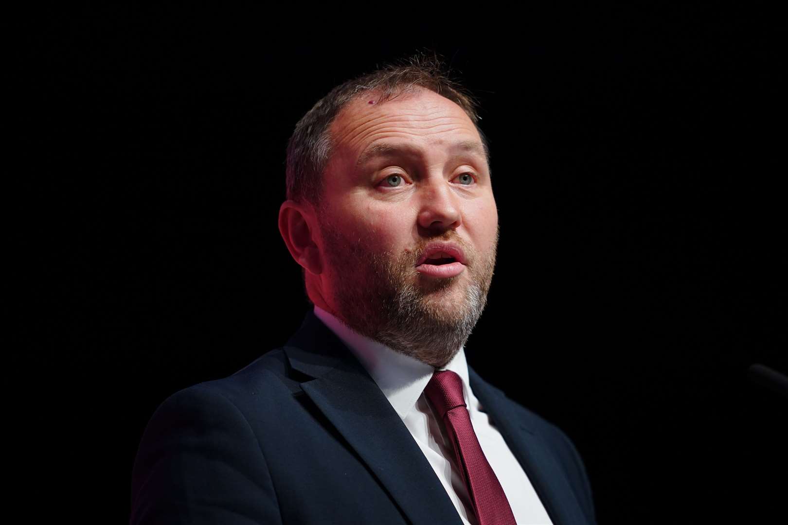 Ian Murray visited Forth Valley College on Thursday (Peter Byrne/PA)