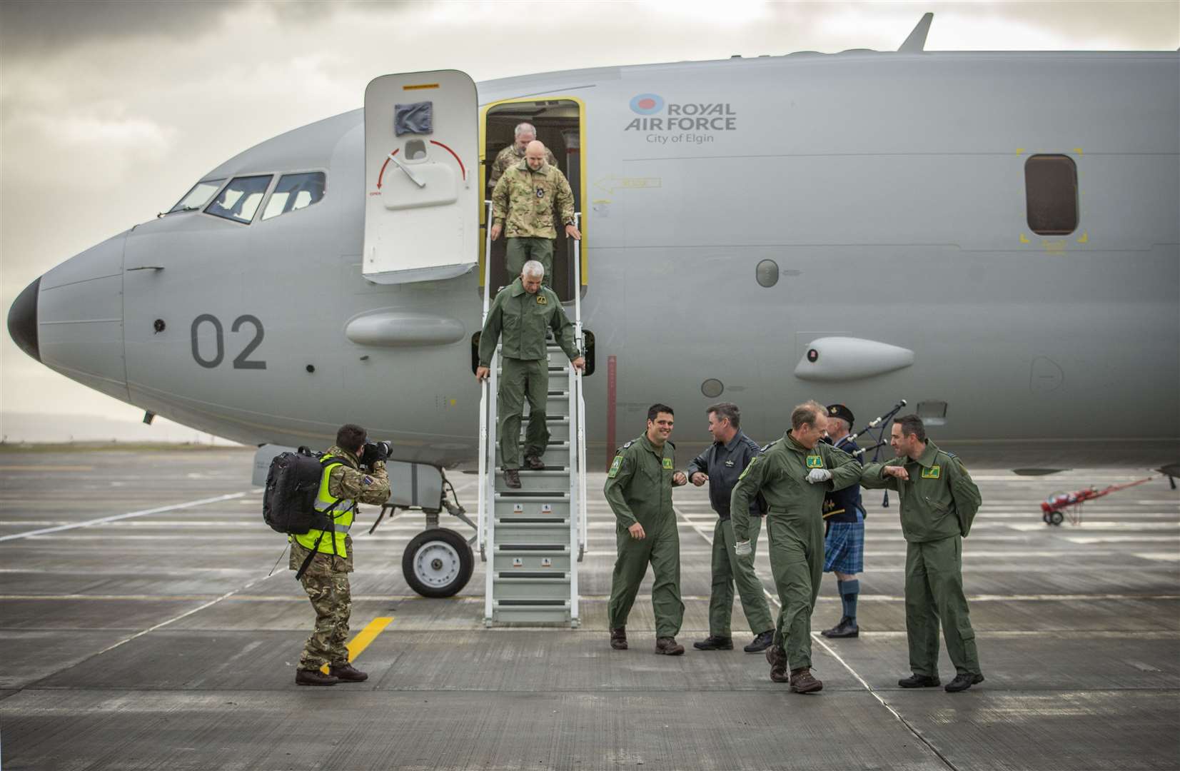 The Poseidon planes (pictured here) arrived in October (Jane Barlow/PA)