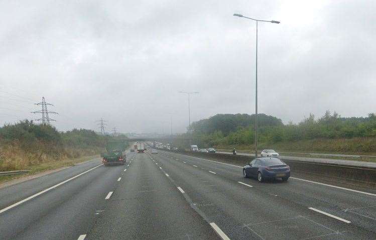 Coleman was driving on the M1, near Redbourn. Picture: Google Maps