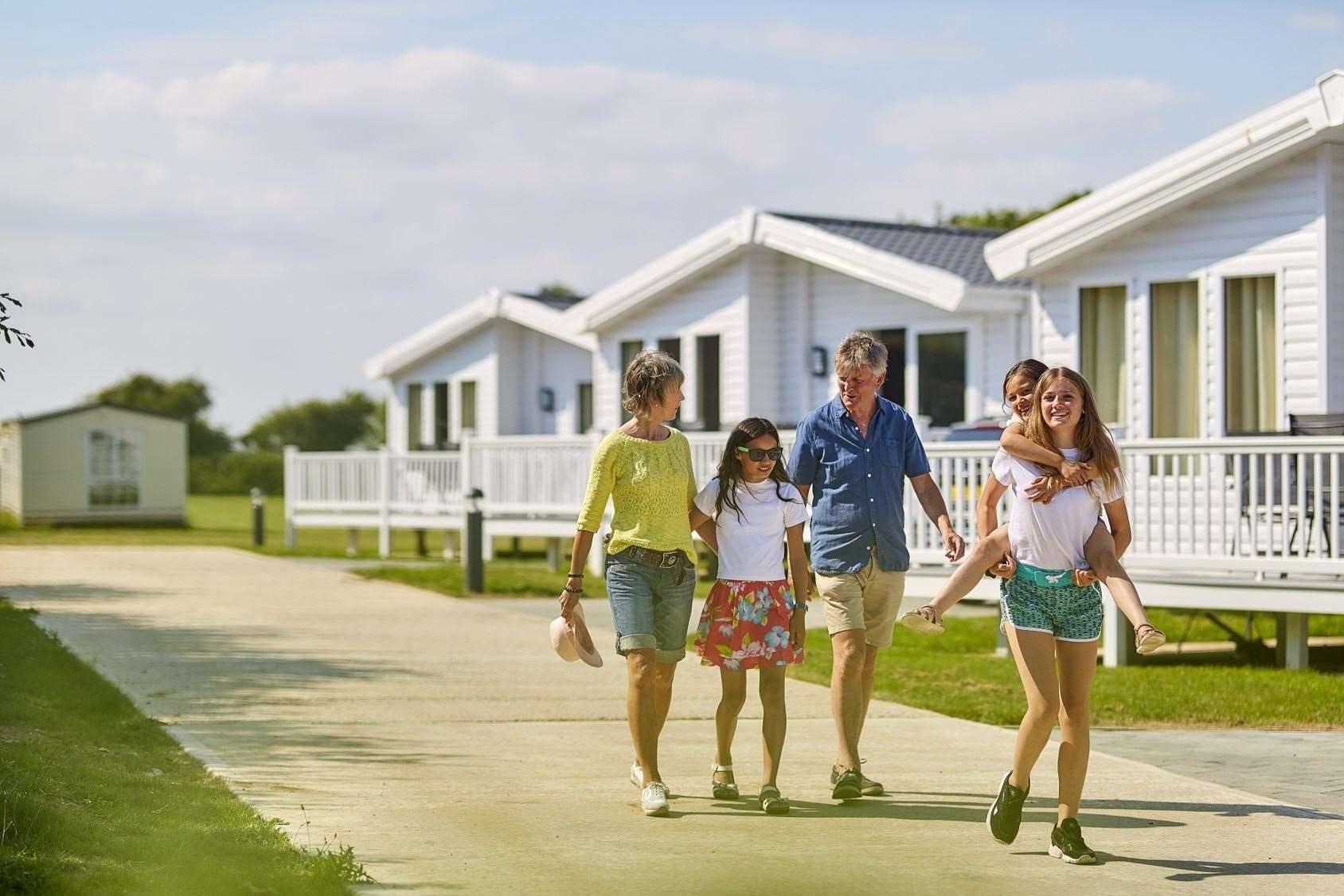 More than £110,000 will be invested in St Margaret’s Bay Holiday Park,.Library image. Parkdean Resorts