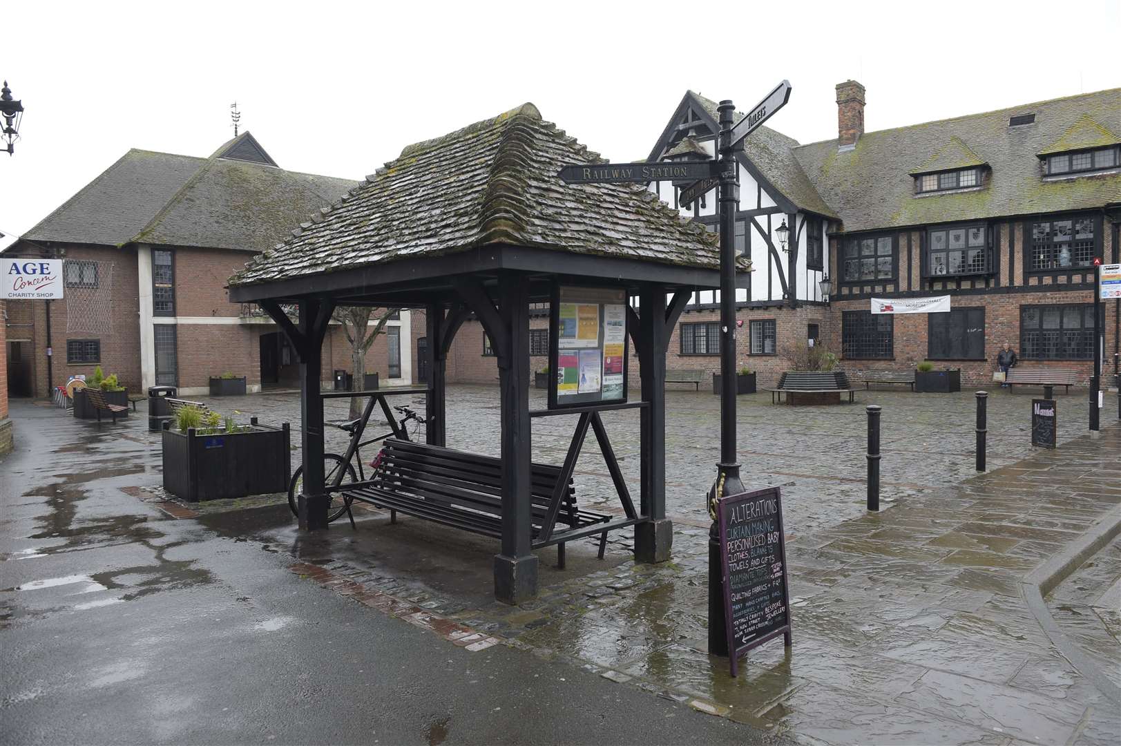 Guildhall forecourt. Picture: Tony Flashman