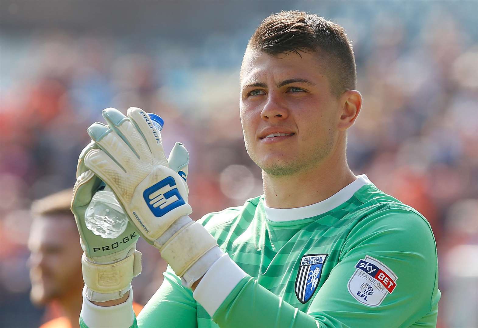 Gillingham goalkeeper Tom Hadler looking beyond the scoreline after ...