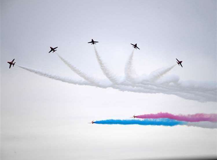 Bosses confirm Red Arrows display will "resume" in time for Folkestone Air Show. Picture: Barry Goodwin