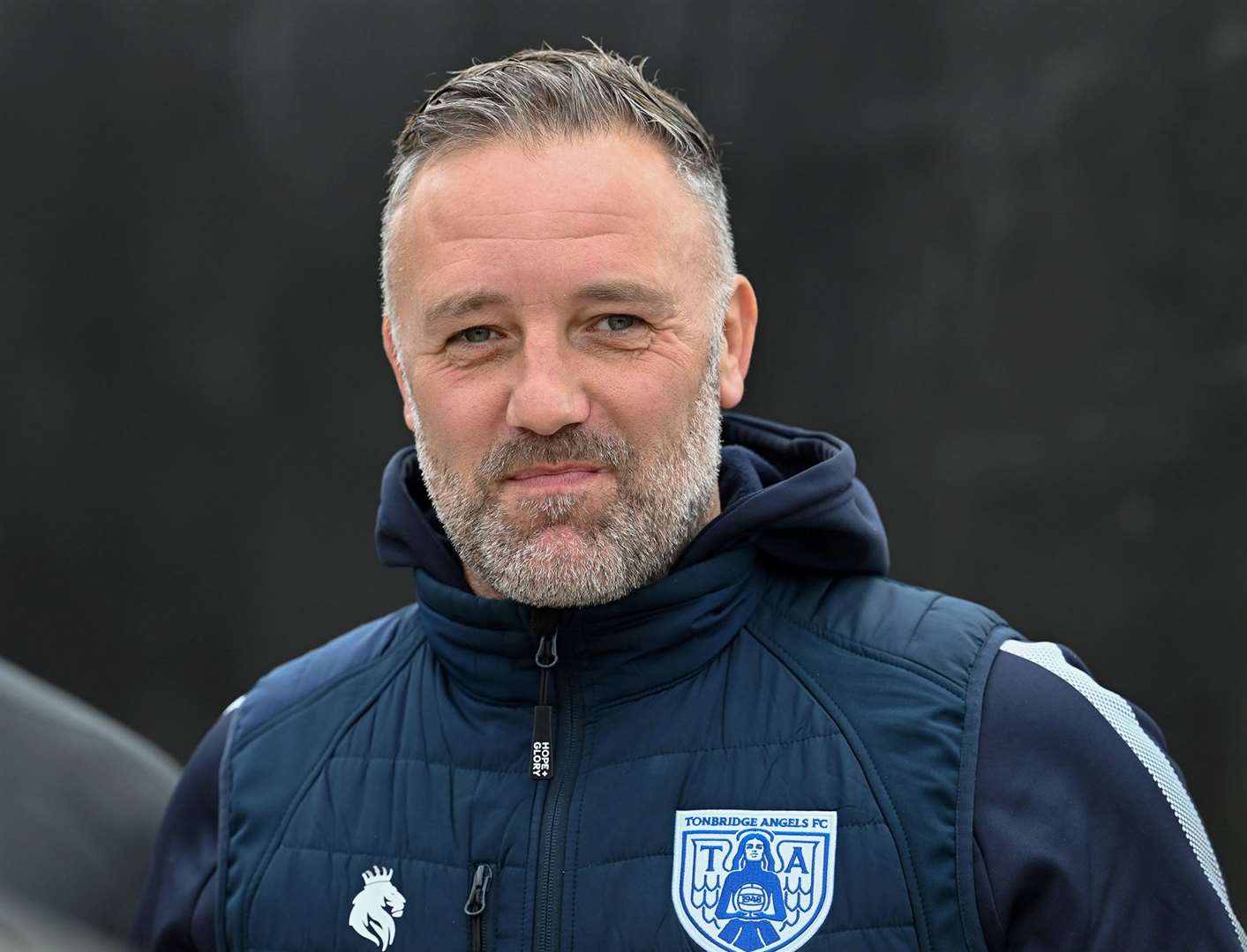 Tonbridge Angels manager Jay Saunders. Picture: Keith Gillard