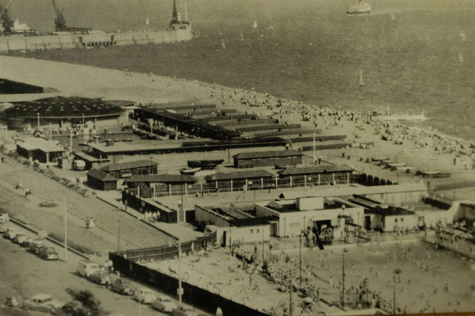 The Dome can be seen here in Folkestone. Date unknown