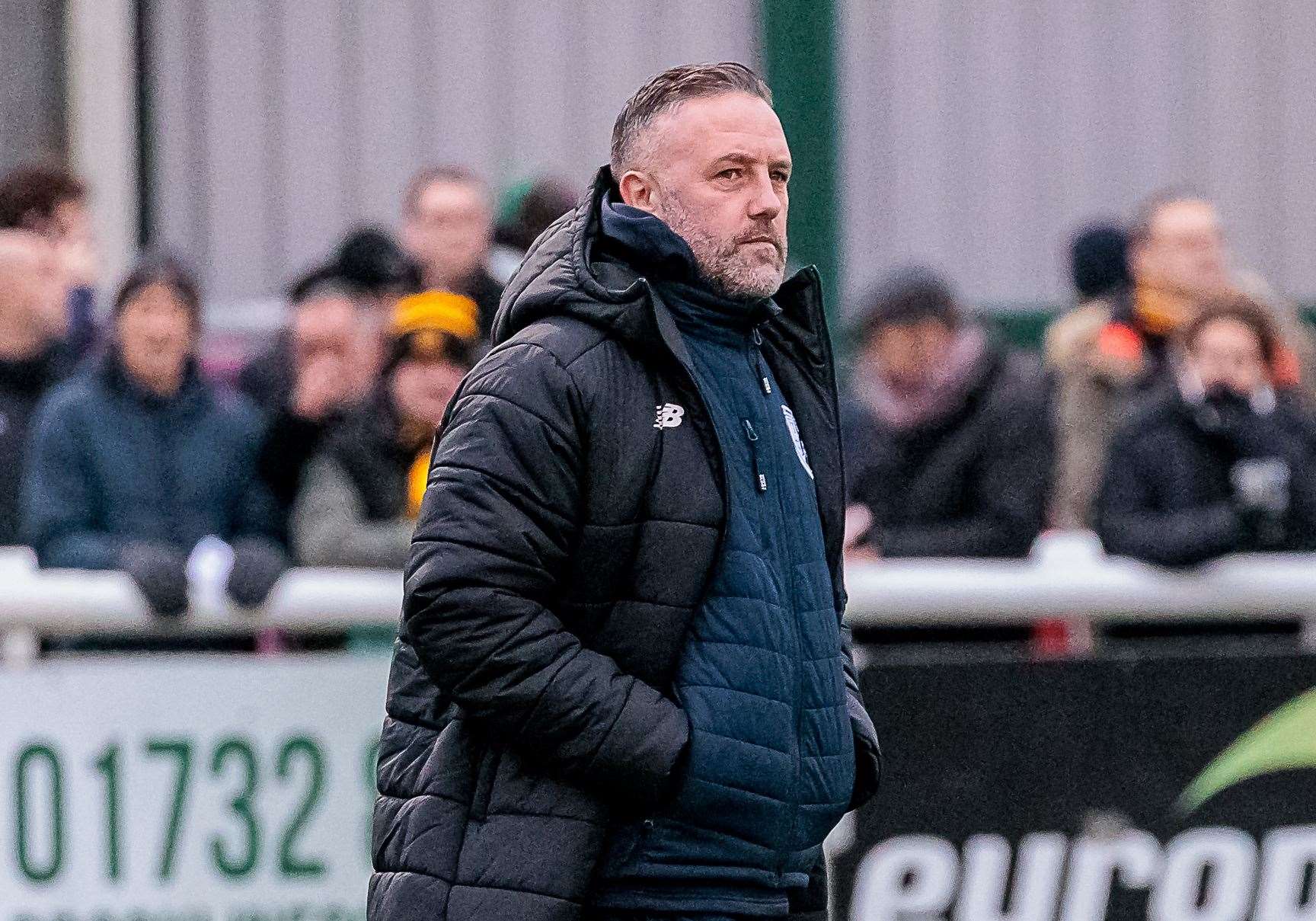 Tonbridge Angels manager Jay Saunders. Picture: Helen Cooper