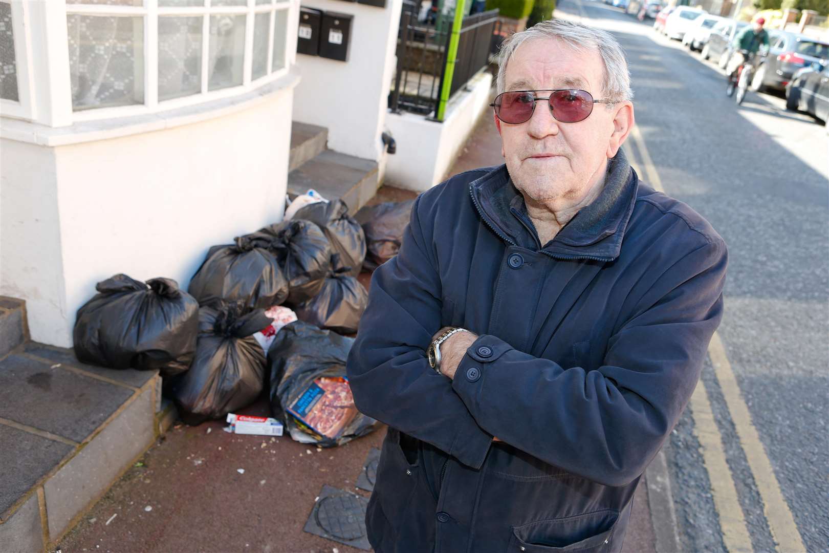 Fred Butcher attacked the residential care home manager at Hengist Court, Maidstone, in 2017