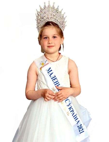 Khrystyna Klots, with the sash of her carnival title from her home country. Picture: Deal Community Carnival Association