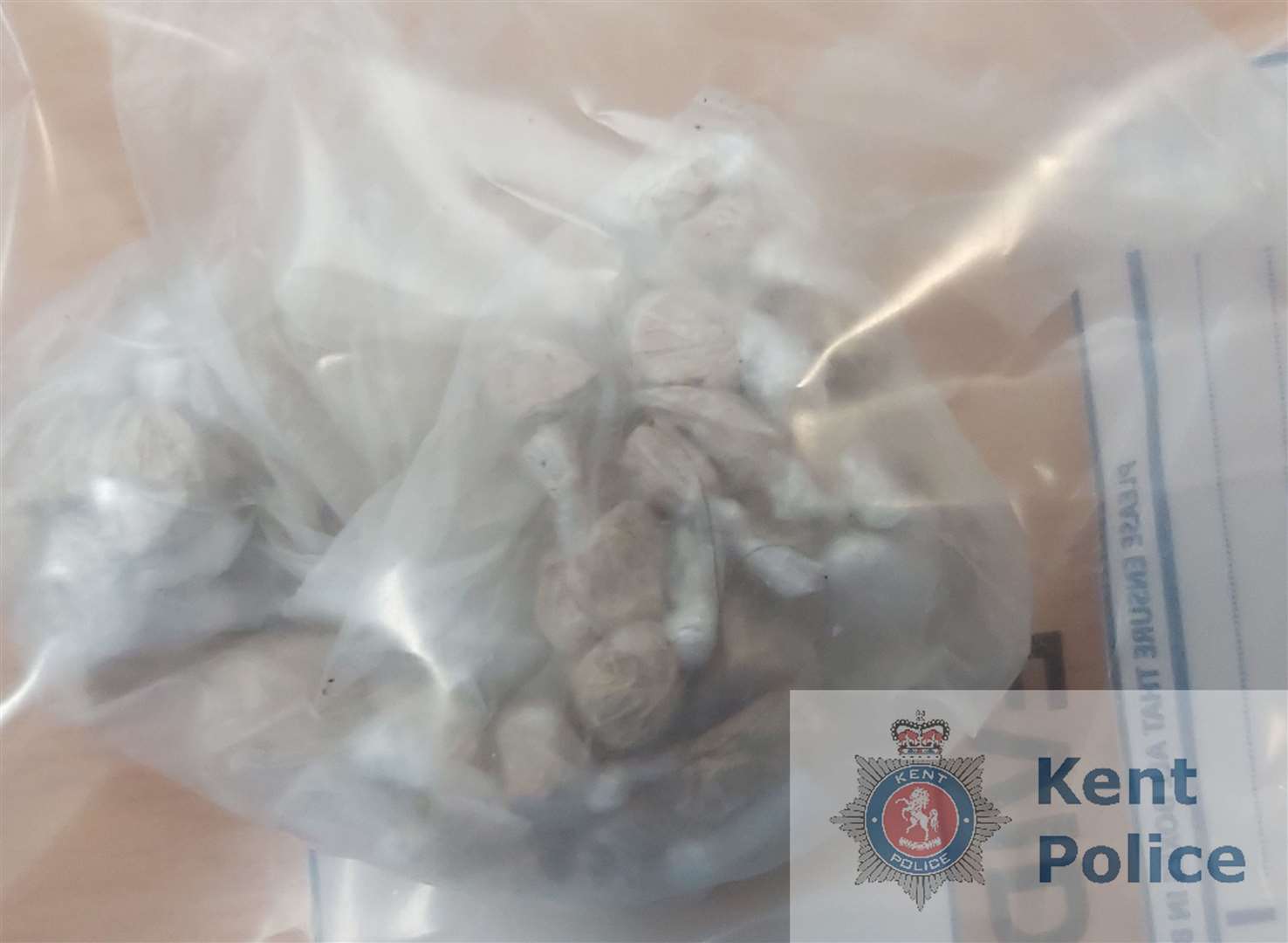 The drugs seized by police. Picture: Kent Police