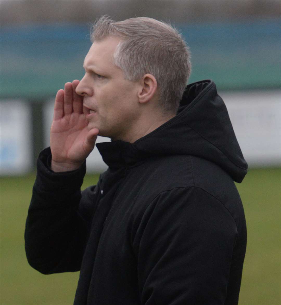 Sittingbourne manager Chris Lynch Picture: Chris Davey