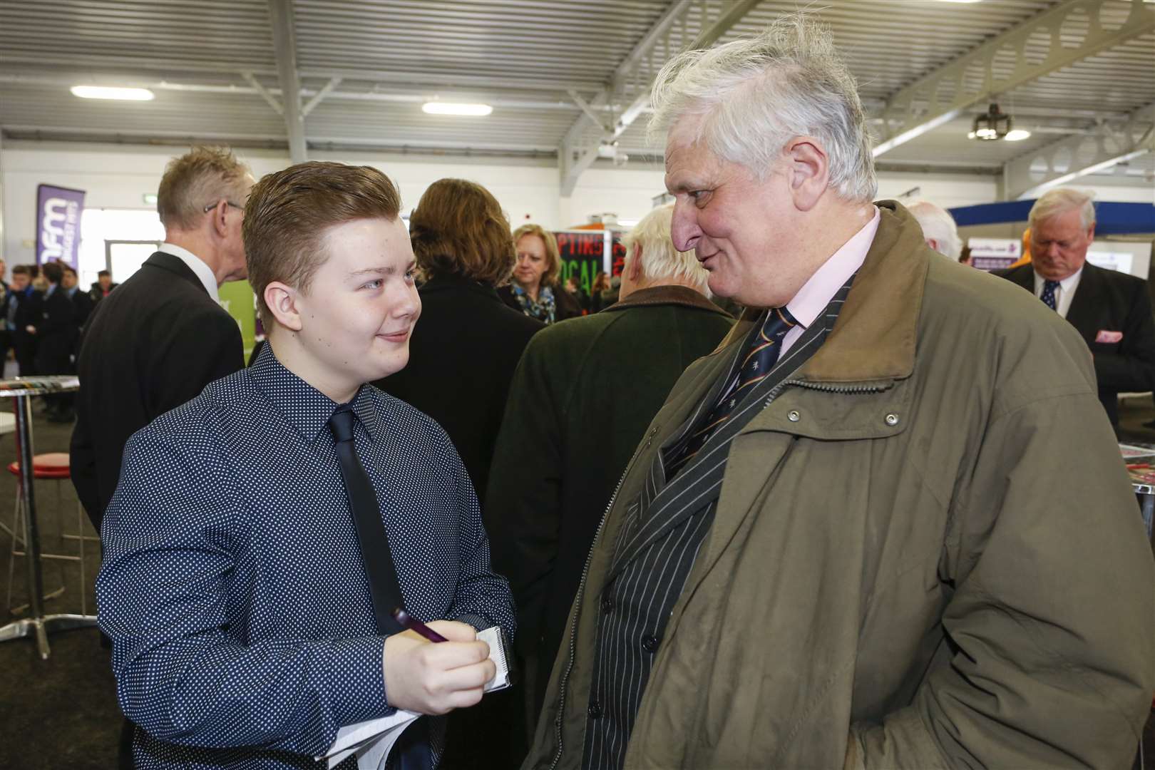 KM apprentice Ellis Stephenson interviews Lord Lieutenant Viscount De L'Isle