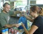 Shopping at Maidstone Market