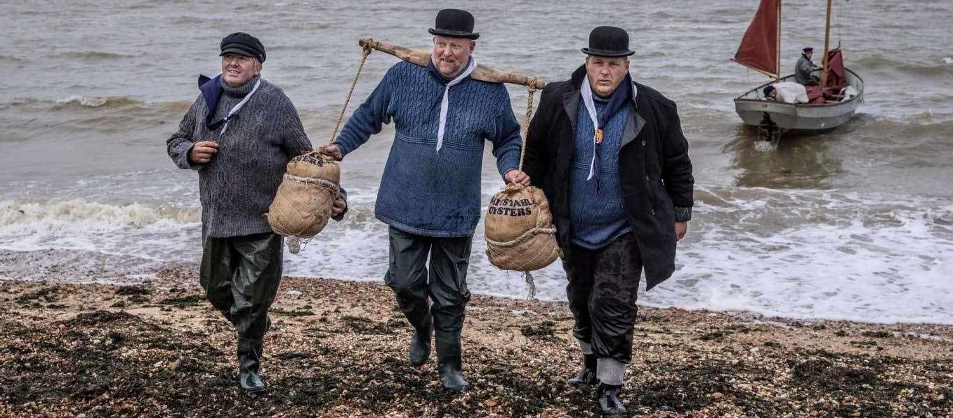 The Whitstable Rocks Oyster Festival celebrates the coastal town’s rich history when it comes to the fishing industry